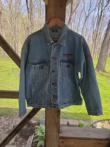 Vintage Harley-Davidson Las Vegas Cafe Denim Trucker Jacke Herren Medium /0425 - Bild 1 von 6
