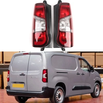 For Peugeot Partner Citroen Berlingo 2018+ Tail Light Rear Back Lamp No Bulbs - Image 1 of 4