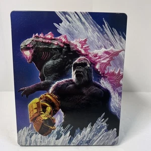 Godzilla X Kong The New Empire Blu Ray & Ultra HD Steelbook - Picture 1 of 5