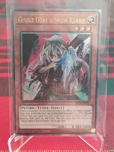 Yugioh  Ghost Ogre & Snow Rabbit Quarter Century Rare RA04-EN015 1st Ed - Picture 1 of 1