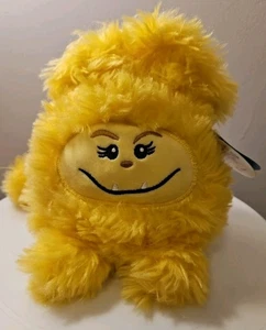 2024 Giggle Scape Plush YELLOW FUZZY MONSTER  7" NWT Target Exclusive  - Picture 1 of 2