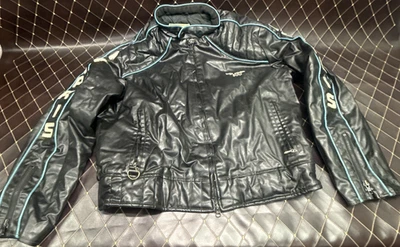 Chaqueta Bomber Vintage Polaris 600 Indy Cuero Talla S/M? Moto de nieve de carreras Foto 1 de 4