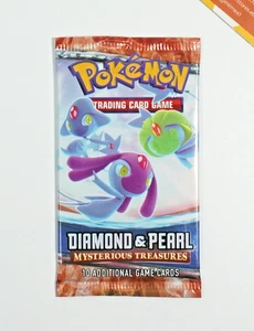 Pokemon Booster Pack Mysterious Treasures D&P Sealed 2007 Englisch - Bild 1 von 2