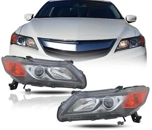 For Acura 2013-2015 ILX Halogen Headlights Pair Set with Bulbs Left&Right Sides - Picture 1 of 9