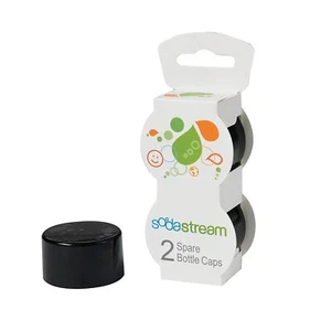 SodaStream Bottle Caps Black 2-Pack - Picture 1 of 3
