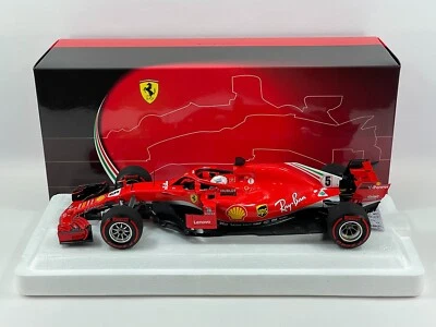 Ferrari F1 SF71H #5 Sebastian Vettel Canada 2018 50th Win 1:18 BBR BBR181805CAN - Image 1 of 4