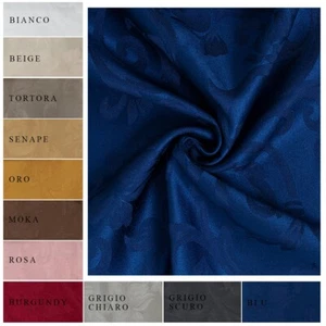 Tessuto Jacquard al Metro Fantasia Floreale Vari Colori Rivestimenti Tappezzeria - Imagen 1 de 12