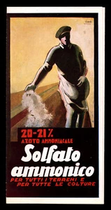 depliant pubblicitario SOLFATO AMMONICO "MONTECATINI" - Picture 1 of 3