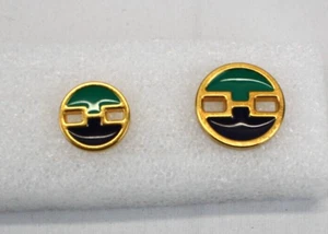 Dill Buttons of America Inc.24K Gold-Plated 23mm or 18mm - Picture 1 of 2