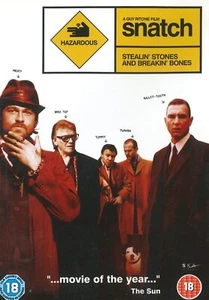 Snatch (2000) DVD, Jason Statham, Brad Pitt, Stephen Graham [Region 2] - Picture 1 of 2