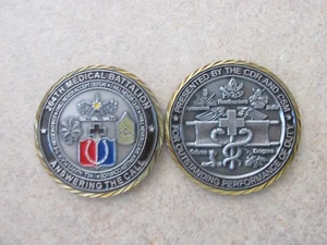 Challenge Coin US Army 264th Medical Battalion Ft - LA Sam Houston Texas - LARGE - Bild 1 von 1