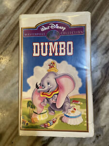 Dumbo Rare Walt Disney Masterpiece Collection VHS Tape Stock No 024 