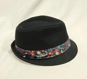 Nuevo DC Comics Superman Boys Fedora Negro - Nuevo sin Etiquetas - Imagen 1 de 3