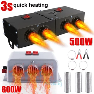 Calentador universal debajo del tablero 12 V descongelador de calor con interruptor de velocidad para coche camión RV - Imagen 1 de 60