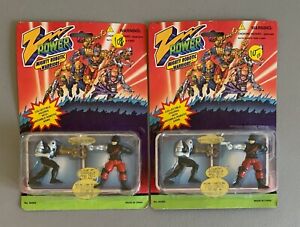 Vintage Z Power Mighty Robotic Warriors Action Figures Toys 2 Figure Pack 