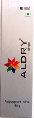 Torrent Aldry Lotion for Hyperhidrosis Sweat Healthy skin Anti Perspirant 150 Gm - image 1 of 4