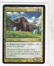 MTG: Conflux: Foil: Vagrant Plowbeasts