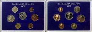 Falkland Islands 1982 7 Coins British Royal Mint Proof Set PS6 - Picture 1 of 4