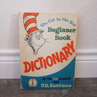 The Cat in the Hat Beginner Book Dictionary The Cat & PD Eastman 1964 - Image 1 of 3