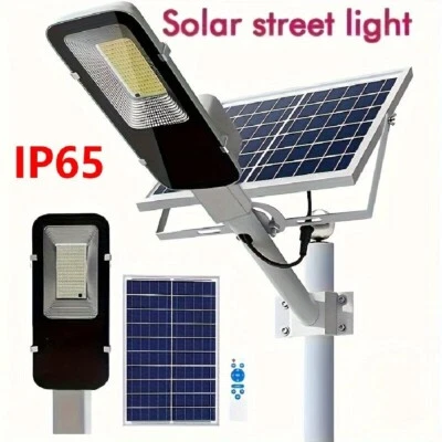 1Pieza 100W Luces Solares, Luces Exterior, Luces LED, IP65 Impermeable Foto 1 de 4