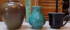 3 little misc pottery vases & cup SE Ohio