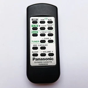 Sistema de radio CD remoto Panasonic EUR646550 usado sintonizador XBS S.virtualizador #335 - Imagen 1 de 3