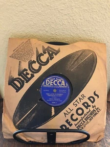 Texas Jim Lewis 78 RPM Decca Blue Label - Picture 1 of 4