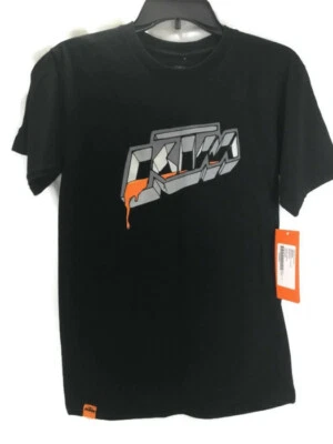 KTM OEM New Sprayer Black T-SHIRT SIZE Small 1856102 - Image 1 of 3