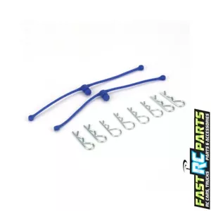 DU-BRO Body Klip Retainers Blue (2) DUB2249 - Picture 1 of 1