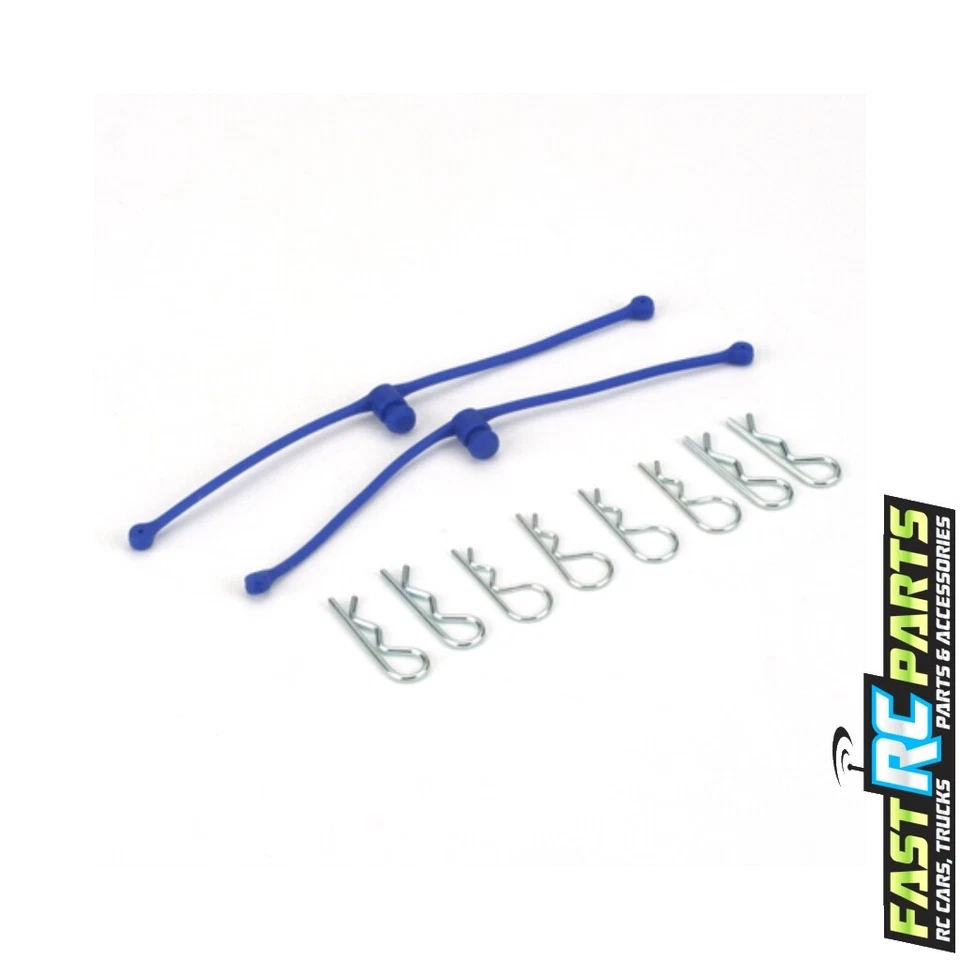 DU-BRO Body Klip Retainers Blue (2) DUB2249 - Image 1 of 1