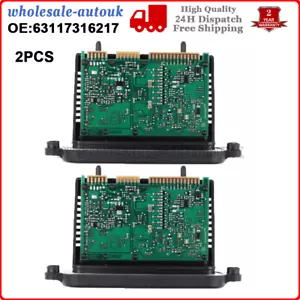 2PCS Headlight Driver Module Ahl Xenon Light For BMW 5 Series F10 F11 07 GT - Picture 1 of 12
