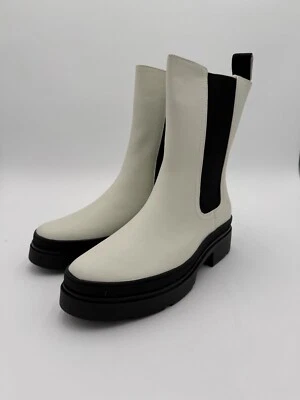 Frye Chloe Chelsea Mujer Talla 8M Blanco NUEVO Foto 1 de 4