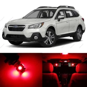 14 x Red LED Interior Lights Package For 2015 - 2018 Subaru Outback + PRY TOOL - Bild 1 von 7