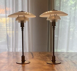 Poul Henningsen Two PH 3/2 1920ER-1930ER. Messing und Glas. Louis Poulsen - Bild 1 von 9