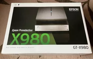 Epson Perfection EPSON GT-X980 V850 Pro High-performance film Scanner Black JP - Picture 1 of 5