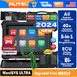Autel MaxiSys Ultra Intelligent Pr0gramming Diagnostic Scanner Tool Upgrad MS919 - Picture 1 of 16