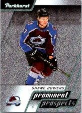 2020-21 Parkhurst Prominent Prospects Shane Bowers #PP16