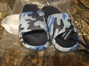 NEW Mens Nautica Anron Navy Camo Sandals Shoes, size 11 - Picture 1 of 5