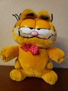 Vintage 1978 1981 FAT GARFIELD 9" Plush Stuffed Animal - Picture 1 of 7