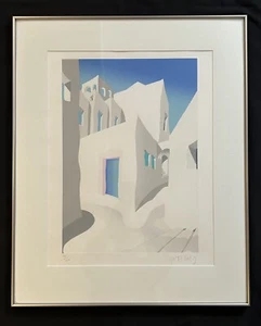 Ricardo Wolfson Silk Screen Signed  Numbered 95/250 Poster,  NO Frame 24” x 30” - Imagen 1 de 7