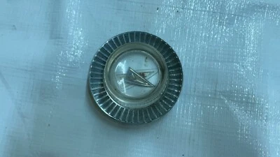 1960 Pontiac Horn Cap Medallion Emblem Steering Wheel Molding Interior Trim - Image 1 of 4