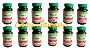 12 Bottles People’s Choice Energy Guarana Green Tea Ginseng stamina 252 Capsules - Picture 1 of 5