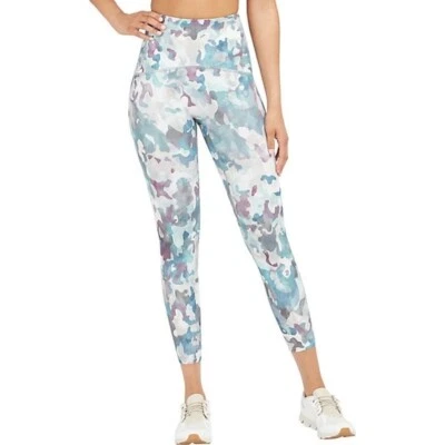 Womens Spanx Booty Boost   Active Printed 7/8 Legging Painted Camo Pink Size M - Image 1 of 4