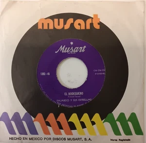 FAJARDO Y SUS ESTRELLAS - EL BODEGUERO / SILENCIO - MEXICAN 7 " SINGLE CS, WOL - Imagen 1 de 4