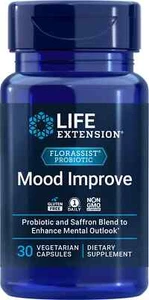 Life Extension - Florassist Stimmungsverbesserung 30 Kapseln | Probiotikum & Safranmischung - Bild 1 von 2