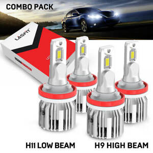 LED Headlight Kit H11 6000K White CREE Bulbs Low Beam for Chevy Impala 2006-2013