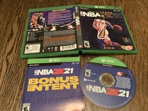 NBA 2K21 - Microsoft Xbox Series X|S Used Basketball Fun Free USA Shipping - Picture 1 of 1