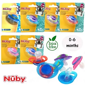 Nuby 2P manichini ortodontici classici succhietti, 0-6 m, elementi essenziali neonato, regalo - Foto 1 di 56