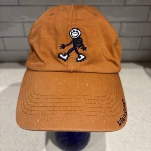 Life Is Good Ball Cap Strapback Hat Rust Jake Hiker Backpacker - Picture 1 of 7
