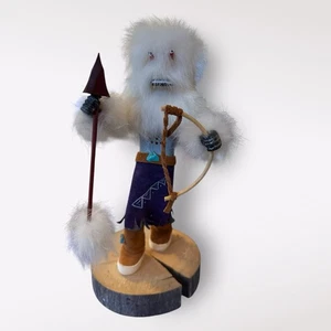 Vintage Native American Kachina Doll Hopi, Hand Painted, 12”, Signed C. Ashley - Picture 1 of 5